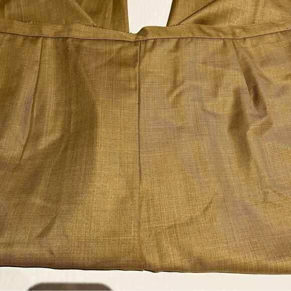 Alfred Dunner Slacks Gold 24W light weight NWOT side pockets back waist elastic - Picture 6 of 7